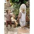 Sun, moon + stars- long cotton tee