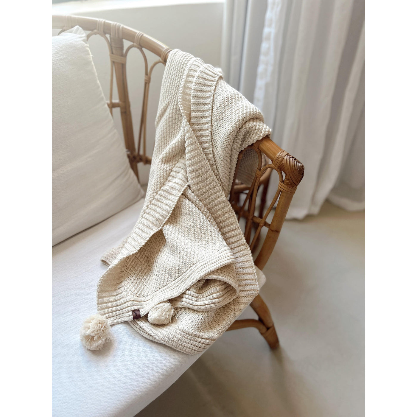 Knitted Baby Blanket
