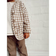 Gingham jacket - Born & Bare