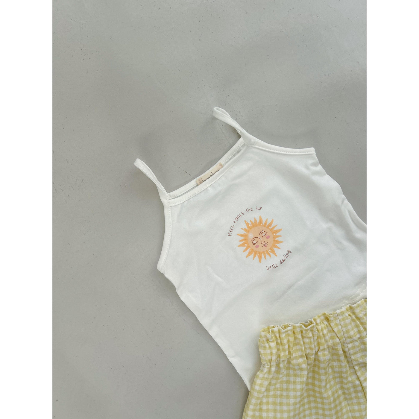 Little darling strap vest - Born & Bare