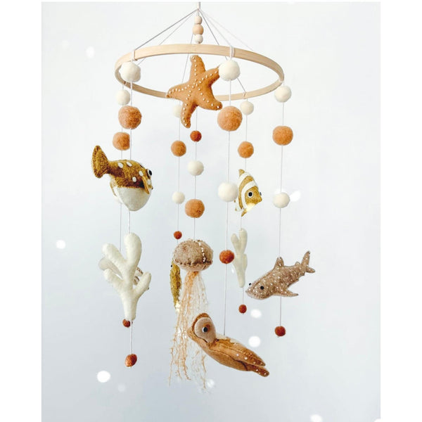 Nursery bespoke mobile - Ocean neutral - Born & Bare